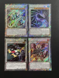2025 YUGIOH RA04 1ST ED PLATINUM SECRET RARE FORMULA SYNCHRON NM BONUS SET - Image 1