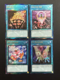 2024 YUGIOH RA03 1ST ED ULTIMATE RARE BONFIRE NM BONUS SET - Image 1