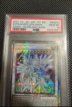 PSA 10 Shooting Majestic Star Dragon (Starlight Rare) DAMA #EN039 Yugioh - Image 4