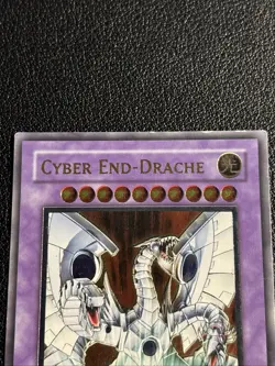 1x Yugioh Cyber End Dragon CRV-EN036 DE036 Ultimate Rare 1st Edition HP German - Image 3