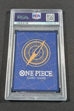 One Piece Japanese Holo Monkey D. Luffy P-001 PSA 10 GEM MINT 25th Ann. Promo - Image 2