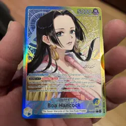 One Piece Boa Hancock OP 14 41 Alternate Art The Azure Sea’s Seven NM - Image 2