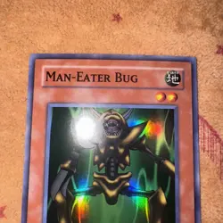 🔥 YUGIOH Man-Eater Bug LOB-108 Legend of Blue Eyes 2002 SUPER RARE Original NM - Image 3