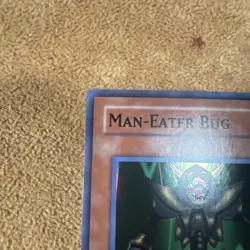🔥 YUGIOH Man-Eater Bug LOB-108 Legend of Blue Eyes 2002 SUPER RARE Original NM - Image 5