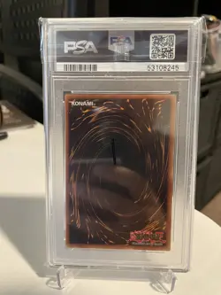 Man-Eater Bug 1st Edition PSA 9 Mint LOB-108 2002 Yugioh Super Rare - Image 2