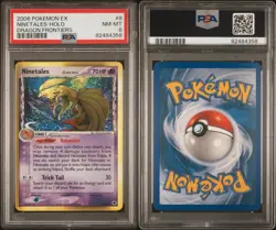 Ninetales Delta Species Dragon Frontiers #8/102 PSA 8 Holo Pokemon EX NM MT - Image 3