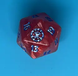 MTG - Marvel Spider-man - Oversized D20 spindown life counter dice - Image 1