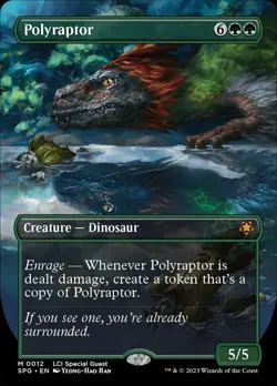 [1x] Polyraptor - Borderless Near Mint, English Special Guest MTG Magic - Image 1