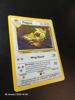 Pokemon Card Pidgeot 8/64 Jungle Set Holo Rare NM - Image 2