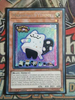 Marshmao Yummy DOOD-EN024 Secret Rare Near Mint 1st Edition Yugioh - Image 1