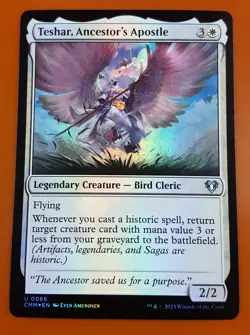 1x Teshar, Ancestor's Apostle | FOIL | Commander Masters | MTG Magic Cards - Image 1