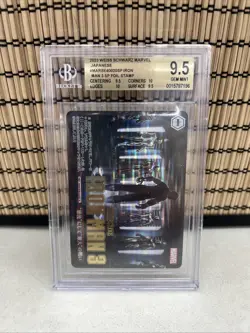 Weiss Schwarz Marvel Iron Man 3 MAR/SE40-020SP SP Foil Card Japanese BGS 9.5 - Image 1