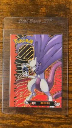 Mewtwo Gold Stripes Holo Box Hit Cards Top Rocket Set Pokemon Card - Image 2