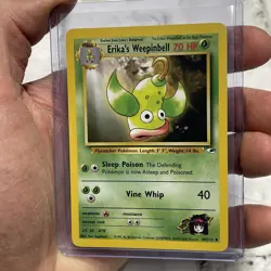 Erika's Weepinbell 49/132 Non Holo Gym Heroes - Pokemon Card - NM/MT Uncommon - Image 2