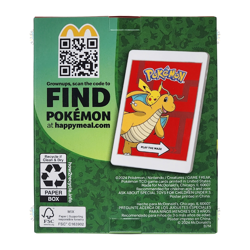 McDonald’s 2025 Pokemon #4 Charizard Happy Meal 4-Card TCG Booster Pack - Image 2
