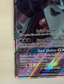 Toxapex GX 136/145 Guardians Rising 2017 Full Art Textured Pokemon Card Rare B19 - Image 3