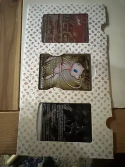 Sealed Pokemon 151 Ultra Premium Collection (UPC) 3 Card Promo Set (mew/mewtwo) - Image 4