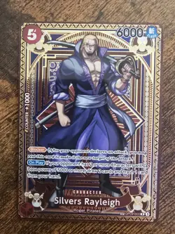 One Piece TCG - Silvers Rayleigh OP09-005 R SP LP - Image 1