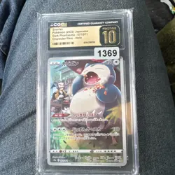 Snorlax 077/071 CHR - Dark Phantasma - Pokemon TCG 2022 CGC Pristine 10 - Image 1