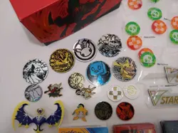 Pokemon Accessories Lot - Tokens, Sleeves, Dice, Toys, Binder And Pins - Image 5