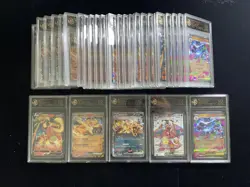 2025 Pokemon TCG S-Chinese CSV5C Charizard ex #145/129 SR RPA 10 Lot*30 PC46 - Image 1