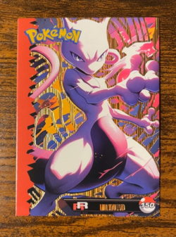 Mewtwo Gold Stripes Holo Box Hit Cards Top Rocket Set Pokemon Card - Image 1