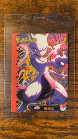 Mewtwo Gold Stripes Holo Box Hit Cards Top Rocket Set Pokemon Card - Image 3
