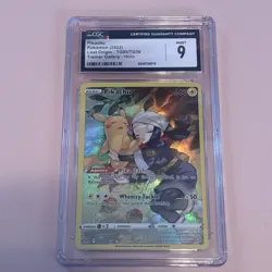 2022 POKEMON SWORD & SHIELD LOST ORIGIN #TG05/TG30 FULL ART/PIKACHU CGC 9 - Image 1