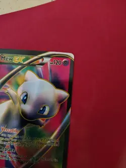 Pokemon Card Mew Ex 120/124 Full Art B&W Dragons Exalted Full Art 2012 NM - Image 2