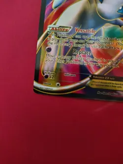 Pokemon Card Mew Ex 120/124 Full Art B&W Dragons Exalted Full Art 2012 NM - Image 3