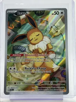 EEVEE 2025 POKEMON SCARLET & VIOLET BLACK STAR PROMO #173 Q5677 - Image 1