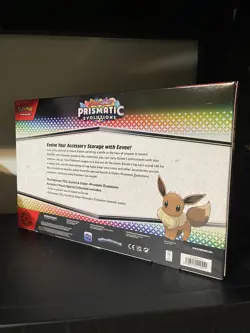 Pokemon TCG Prismatic Evolutions Accessory Pouch Special Collection Box Sealed - Image 2