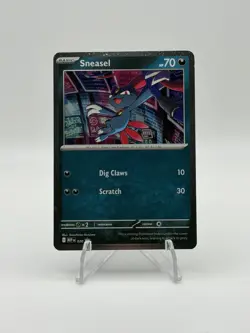 Pokemon TCG Phantasmal Flames Sneasel Promo Cosmos Holo 020 MEG 20 - Image 1