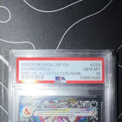 Pokemon Charizard ex 223/197 Obsidian Flames Special Illustration PSA 10 Holo - Image 3