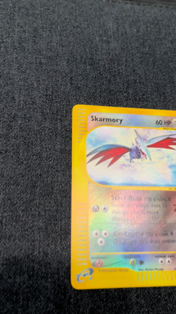 Pokemon TCG Skarmory 063/165 Expedition Base Set Reverse Holo Lightly Played - Image 2