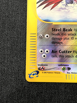 Pokemon TCG Skarmory 063/165 Expedition Base Set Reverse Holo Lightly Played - Image 3