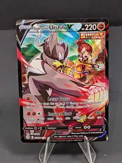 Single Strike Urshifu V TG18/TG30 Pokemon Brilliant Stars ~ Holo Ultra Rare - Image 1