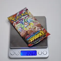 VERY HEAVY! - 22.62g - Pokemon Surging Sparks Booster Pack - FACTORY SEALED - Image 1