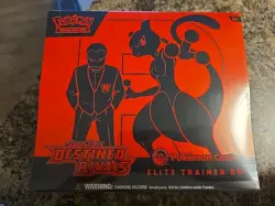 Destined Rivals Pokemon Center Elite Trainer Box (Exclusive) Sealed - Image 1