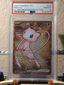 2023 POKEMON 151 ULTRA-PREMIUM COLLECTION #205 MEW EX PSA 10 - Image 1