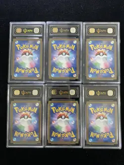 2025 Pokemon TCG JPN McDonald's Promo 020/M-P Pikachu Complete Set 6 APH 10 WE64 - Image 2