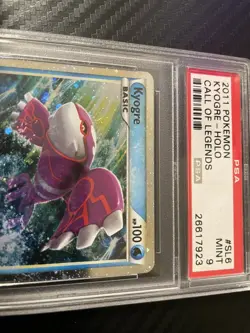 2011 Pokemon Call of Legends KYOGRE #SL6 HOLO PSA 9 MINT - Image 2