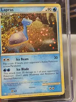 Lapras - Pokemon - CGC 10 GEM MINT - 008/034 CLB TCG - Holo Card English - Image 4