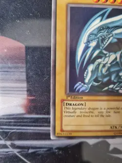 Yugioh Blue Eyes White Dragon SDK E001 1st.Edition Ultra Rare - Image 3