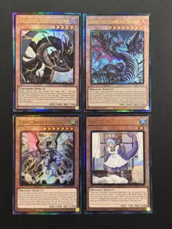 2024 YUGIOH RA03 1ST ED ULTIMATE RARE THUNDER DRAGONDARK NM - Image 1