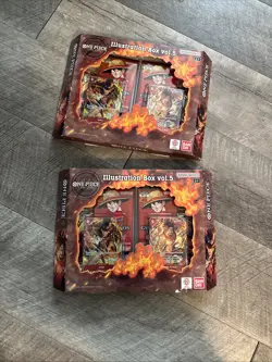 One Piece TCG Lot of (2), Illustration Box Vol. 5 - Image 1