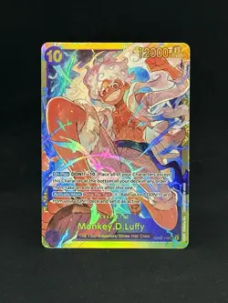 Monkey.D.Luffy OP05-119 SEC Awakening of the New Era Foil One Piece NM English - Image 1