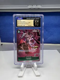 One Piece Yamato 2023 CS Celebration Pack Championship P-008 CGC Pristine 10 - Image 1