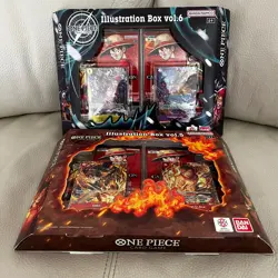 One Piece TCG: Illustration Box Vol 5 and Vol 6 Factory Sealed Bundle - Image 1