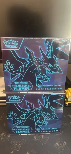 Pokemon Center Phantasmal Flames Elite Trainer Box (ETB) - FACTORY SEALED! - Image 2